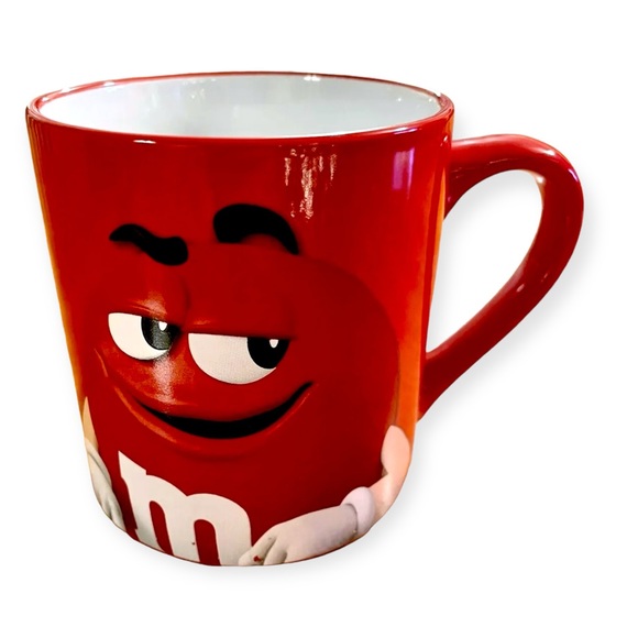 Mars Frankford Candy LLC M&M Coffee Mug Cup Red "Sarcasm Is My Love Language" - Picture 8 of 9